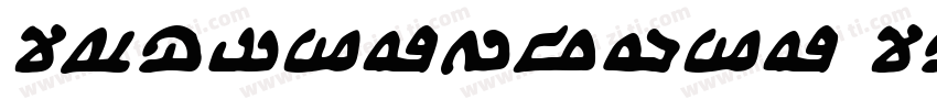 pyeongchang peace bold字体转换